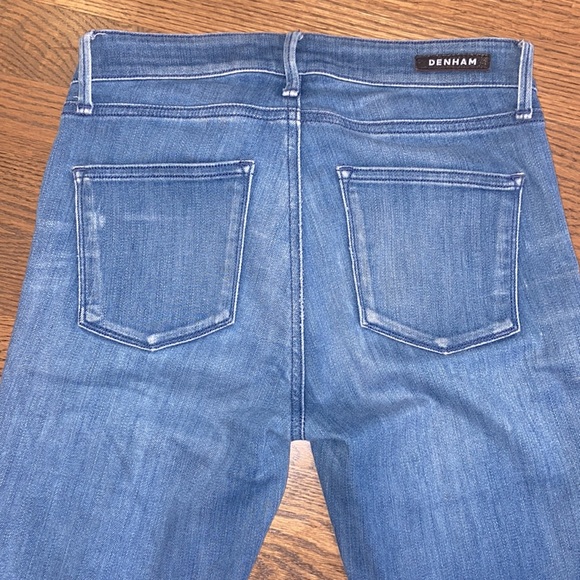 Denham jeans in light indigo blue - Picture 7 of 10